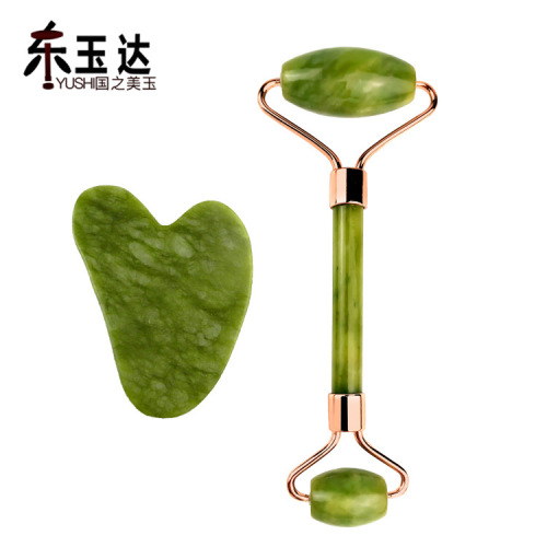 Factory Akyu Jade Roller Face Massage Beauty Stick Roller Jade Push Face Eye Jade Roller Massager
