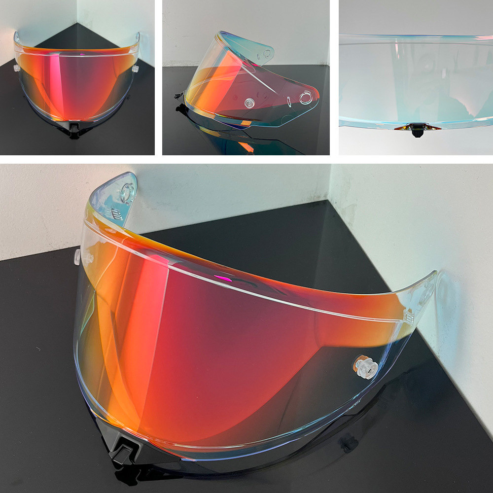 Tt-Revo Helmet Lens Full-Face Helmet Sun Protection Mirror-Coated Day and Night Universal Ttr Mirror Motorcycle Helmet Accessories