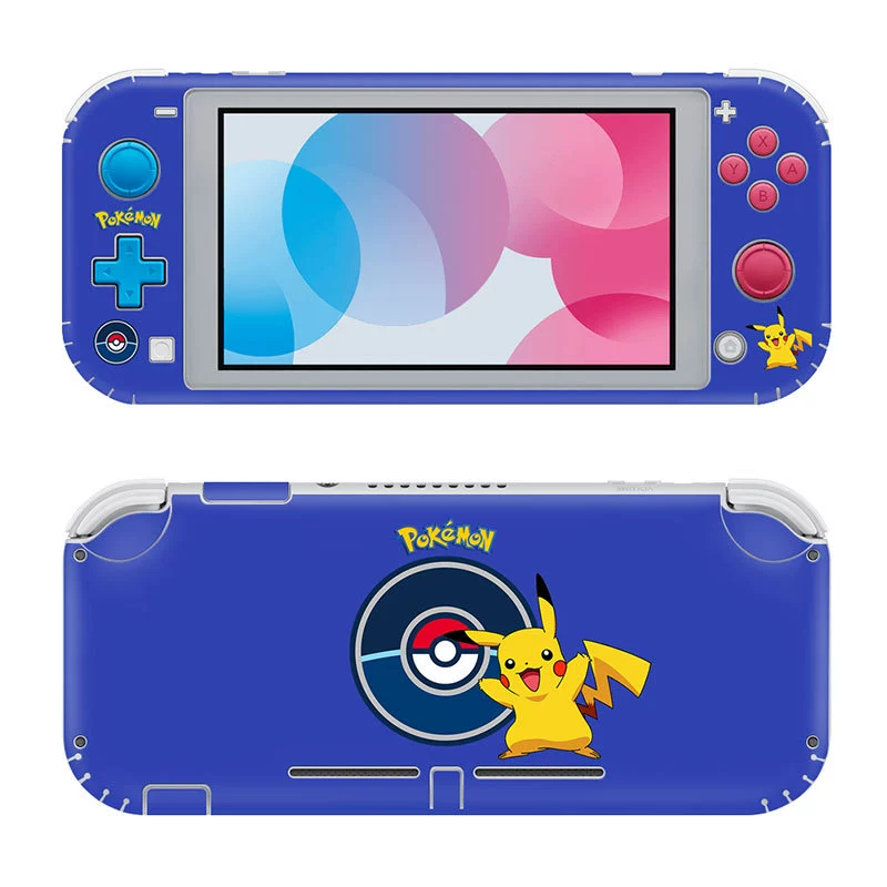 Стикер-лента с геометрическим рисунком Switch Lite, можно повторно разместить пузырьковый игровой машинный стикер