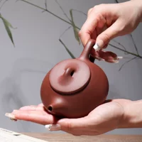 Оптовая продажа Вэйсиин царство Ван Госяо красная глина Guangguang Jingzhou деревянная ложка маленький чайник домик чайный набор подарок