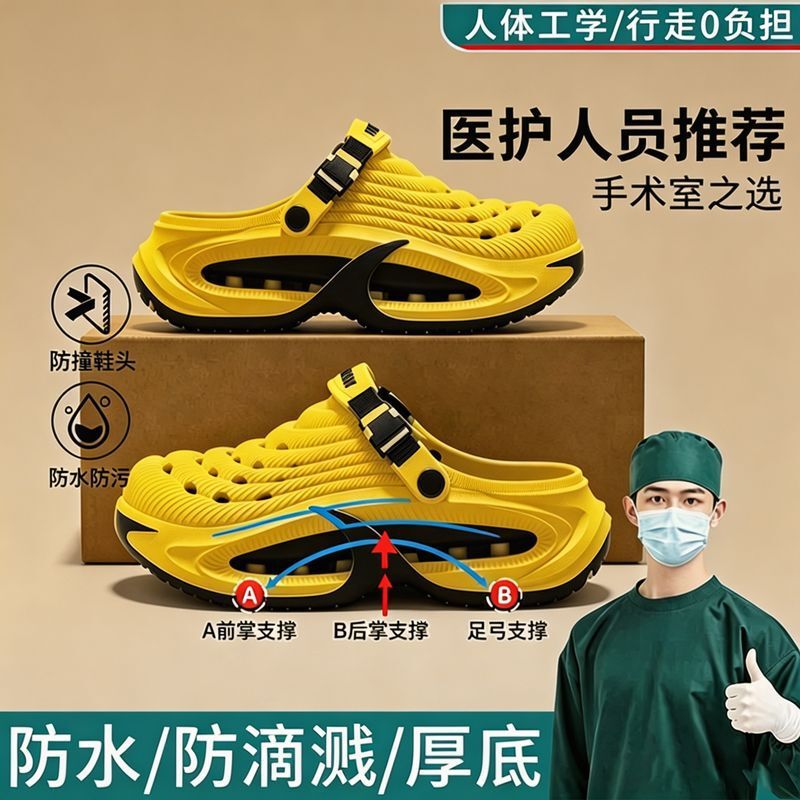 Medical Arch Support Perforated Shoes for Men 2026 New Summer Outdoor Non-Slip Beach Anti-Odor Thick-Soled Wear-Resistant Sandals Medical Arch Support Perforated Shoes for Men 2026 New Summer Outdoor Non-Slip Beach Anti-Odor Thick-Soled Wear-Resistant Sandals