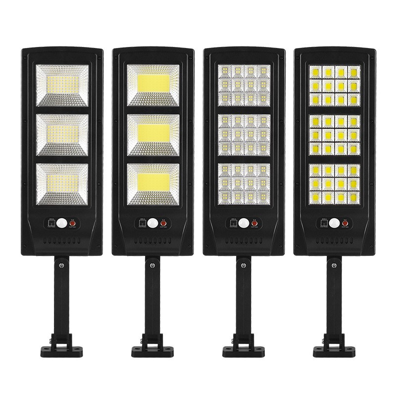 Nuevo Solar Cob patio lámpara de calle iluminación del hogar al aire libre impermeable Cuerpo Humano inducción lámpara de pared iluminación del hogar