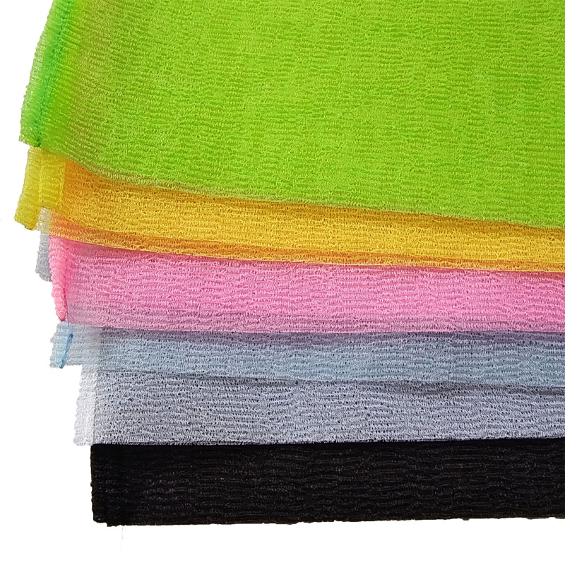 Long Nylon Bath Towel Exfoliating South Korea Nylon Beauty Towel Plain Sauna Foaming Towel Rough Mud Decontamination Long Nylon Bath Towel Exfoliating South Korea Nylon Beauty Towel Plain Sauna Foaming Towel Rough Mud Decontamination