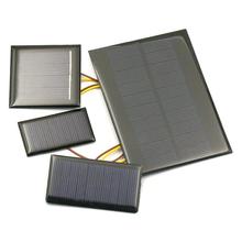 太阳能滴胶板多晶太阳能电池板5V2V太阳能DIY用充电池片组件