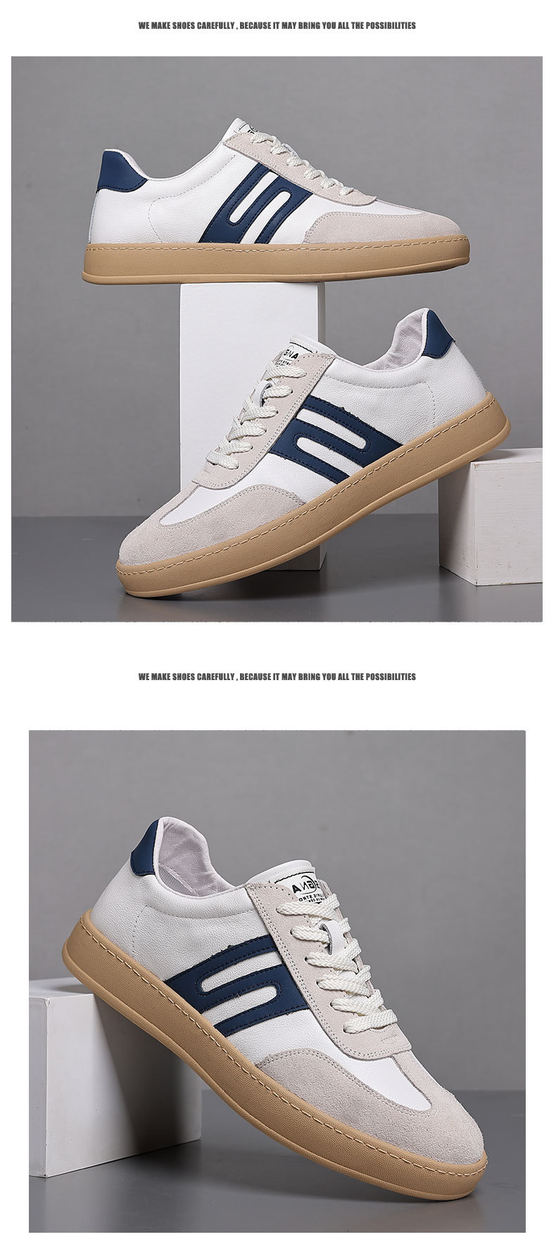 Men's Casual Board Shoes Comfortable Breathable Fashion Trainers_voghion.com