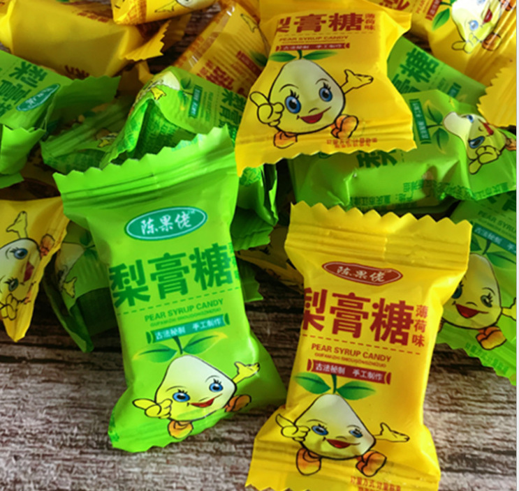 Rivers and lakes Stall Pear syrup candy bulk Manufactor Source of goods Chen Guo Pear syrup candy 10 Mode Pear syrup candy wholesale