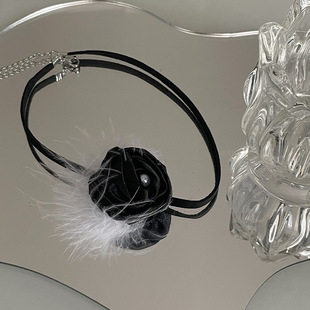 ��ɫõ�廨������ŮС���OӋ�䵭�L��ëchoker�����Ʒ�p���i�