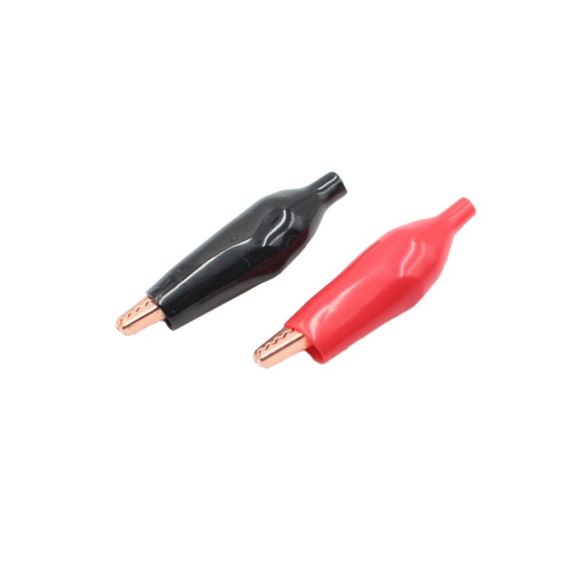 1-3 大號紫銅鱷魚夾 電瓶夾 10A 測試夾 測試性能更加 027 6色