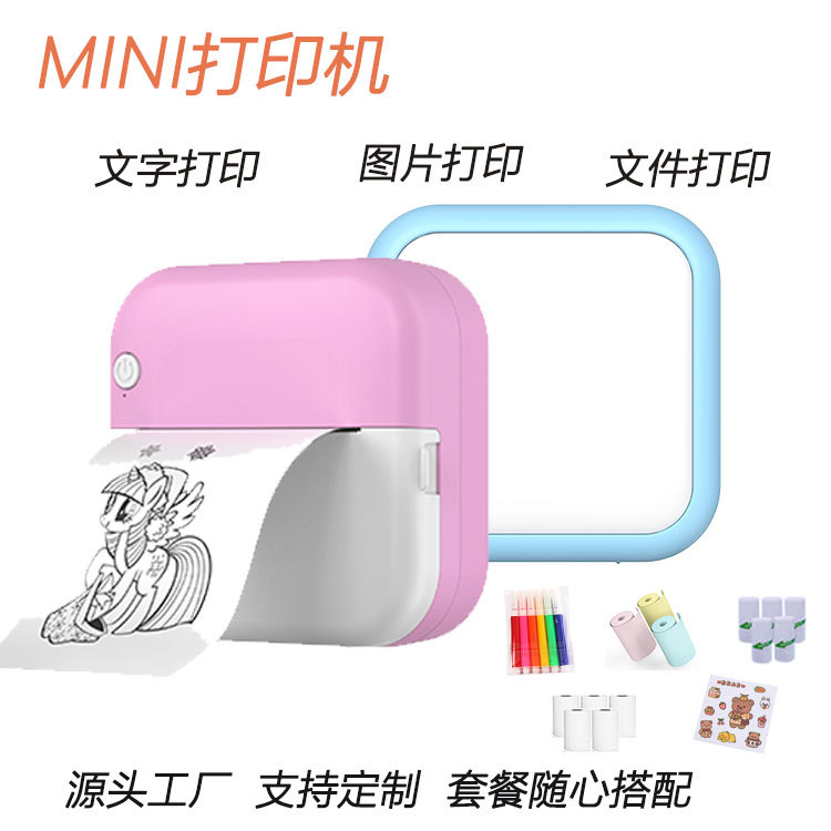 Impresora Térmica Portátil de Bolsillo C27 Conexión por App image 1