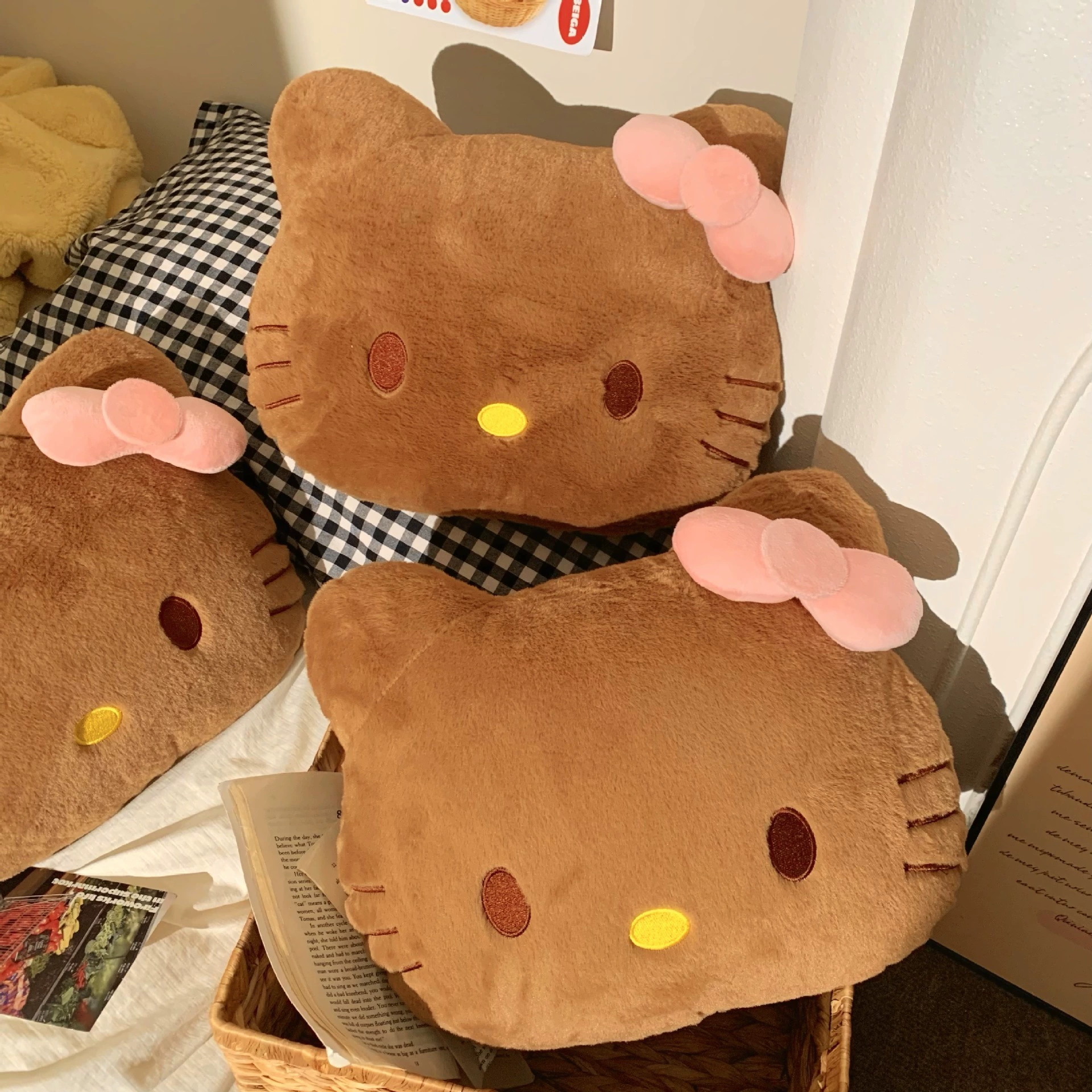 Cute pillow for bed, sofa, doll, cat