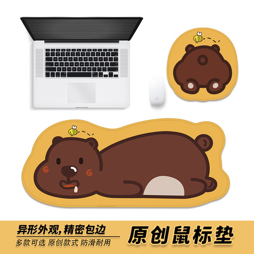 Supply of special-shaped mouse pads, extra large lock-edge thickened mouse pads, office mouse pad wholesale, brand mouse pads