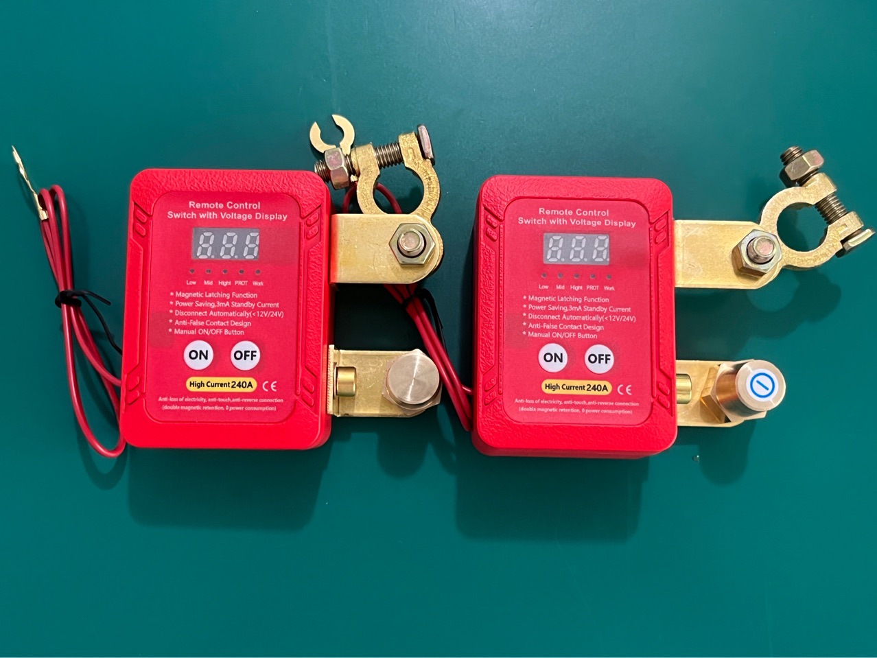 25 new cross-border car battery power-off switch 12v24v anti-leakage power high-power battery power-off switch