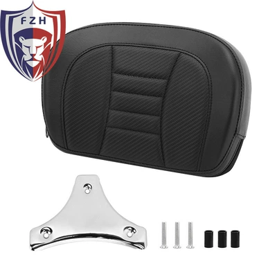 black back cushion backpack – Motorcycle cushion - black-wire-plating-bracket