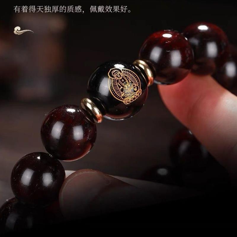 Organic incense bracelet rosewood sandalwood ebony