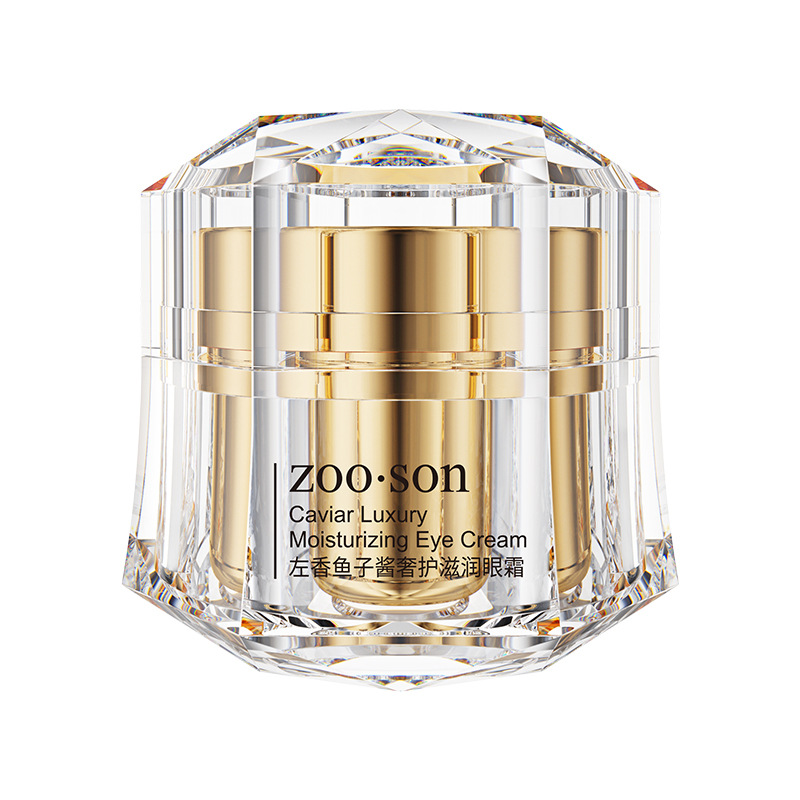 Crema de ojos hidratante de lujo de caviar de sabor izquierdo, hidratante e hidratante, mejora de las ojeras, crema de ojos para ojos al por mayor
