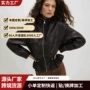 爆款跨境立领口袋短外套