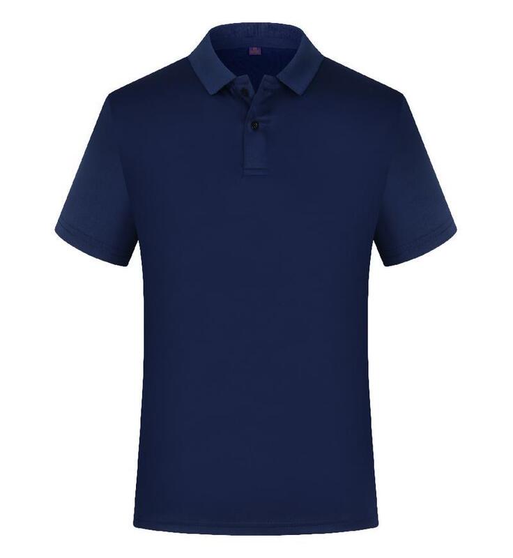 作業服poloシャツは工衣夏の工服を制定して襟をめくって速く乾いた服の広告のシャツの文化のシャツの女性の半袖を印刷します。|undefined
