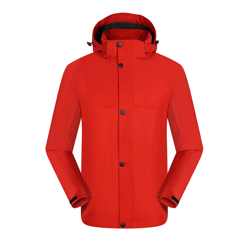 Ropa de trabajo de alta densidad a prueba de viento a prueba de agua a prueba de contaminación, calentamiento y espesamiento de la chaqueta de herramientas al aire libre personalizada