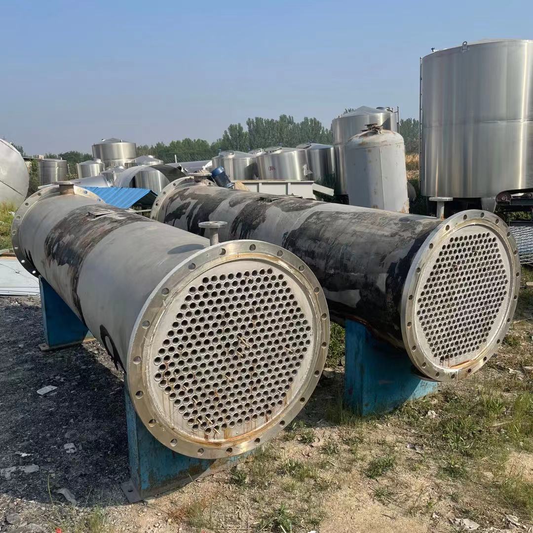 供应不锈钢螺旋板换热器  不锈钢304列管冷凝器  316不锈钢冷凝器