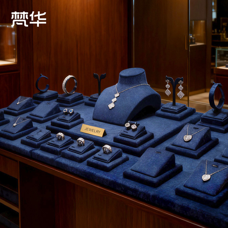 Factory Direct Supply of Jewelry Display Props, Necklace, Ring, Bracelet, Jewelry Display Stand, Counter Jewelry Display Stand