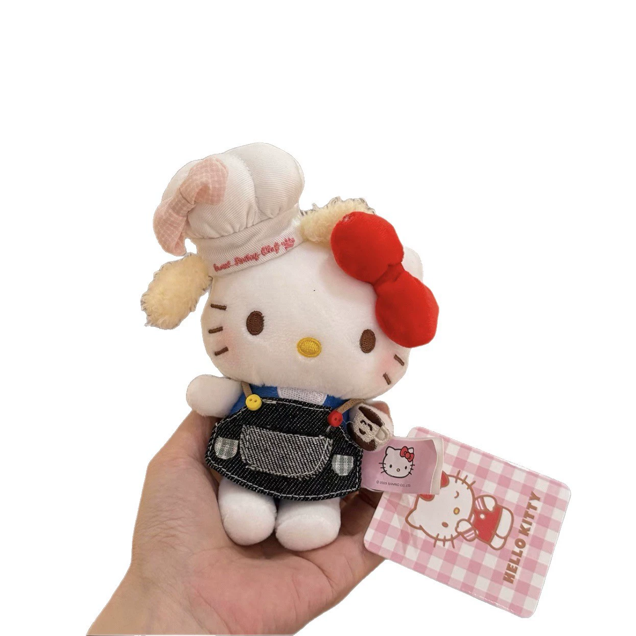 Hello Kitty, sanrio, оригинальная плюшевая подвеска, кукла, брелок, украшение сумки