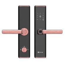 萤石握即开指纹锁指纹密码感应卡钥匙四合一家用电子锁智能锁