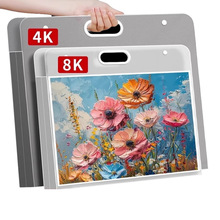 画册收纳册4K美术作品集素描绘画画纸画稿袋画夹8K文件资料册a2画