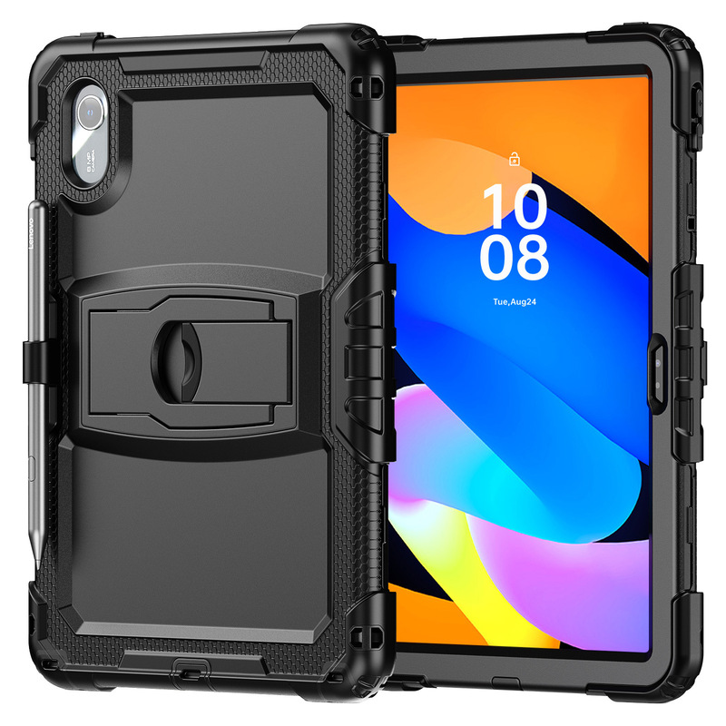 Suitable for Lenovo M11 Protective Case Tablet Case 330 Anti-Fall Stand K11 Xiaoxin Pad2024 Silicone Tablet Case