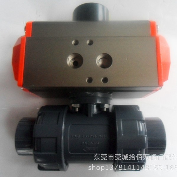 现货供吉迈牌气动PVC球阀门 品质卓越 价格优惠