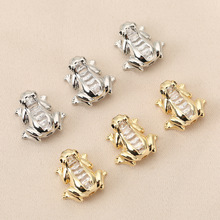 18K���~�僱�ɫ���ܵ�������朸��鴮��ɢ�����diy�朲���