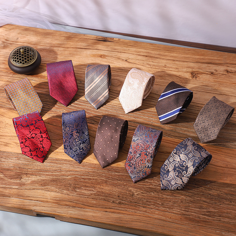 Elite retro burgundy professional tie