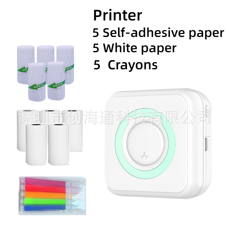 Mini Impresora Térmica Portátil Inalámbrica USB para Estudiantes y Fotos image 17