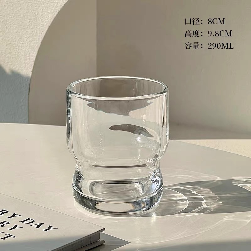 杯子玻璃杯女高颜值ins风水杯创意家用牛奶咖啡杯啤酒杯可爱水杯|undefined