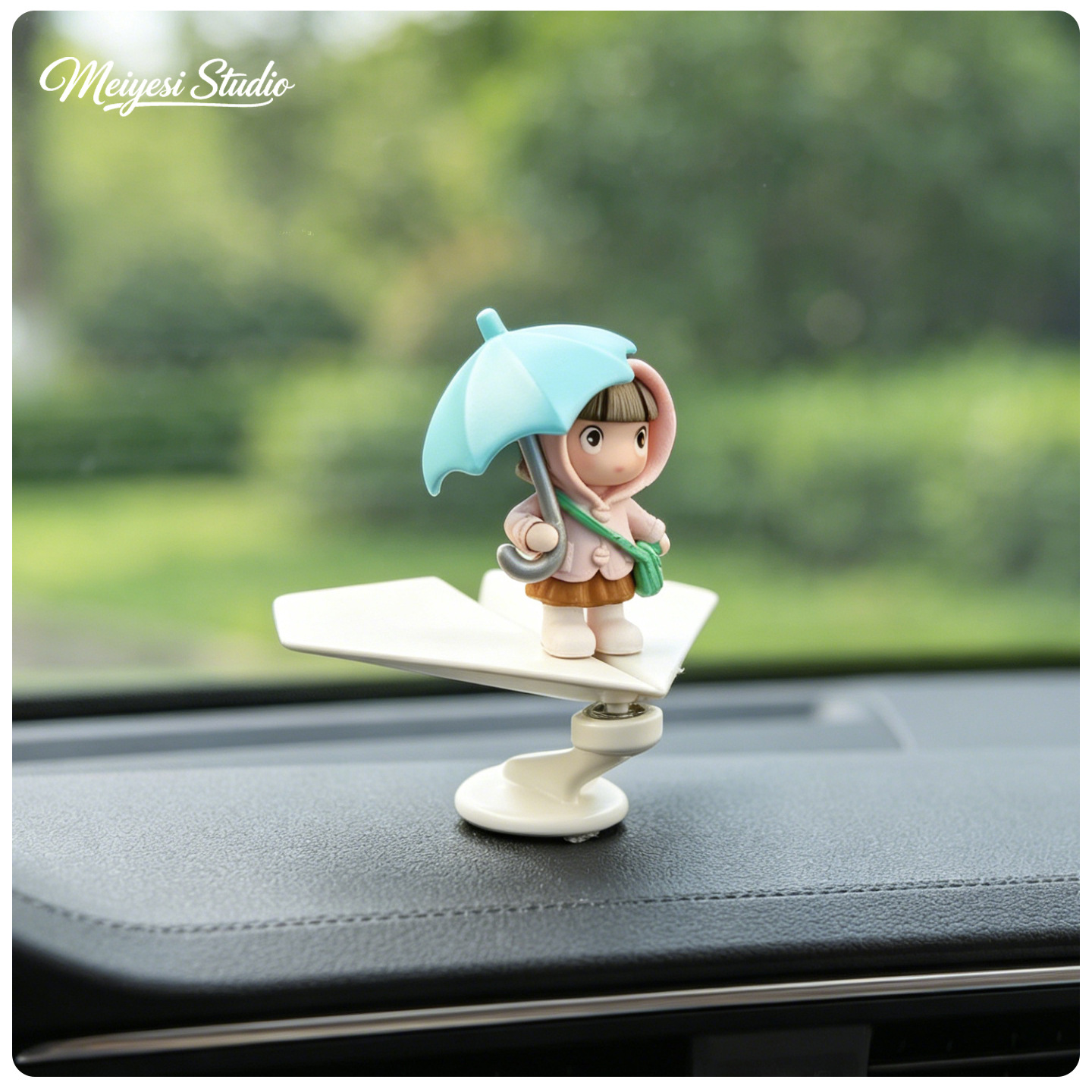 Crayón nuevo avión giratorio 2026 nuevo automóvil adorable joyería de dibujos animados decoración de curación descompresión