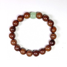 批发抖音爆款正品天然金丝檀木10手串男女手链和田玉檀木文玩佛珠