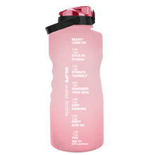 mlife廠家新款供應大容量3.78L食品級塑料杯精美大口徑健身大水壺