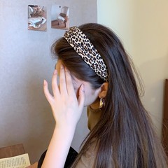 韩系皮质宽边发箍女高颅顶头箍发卡日常外戴压发通勤头饰发饰批发