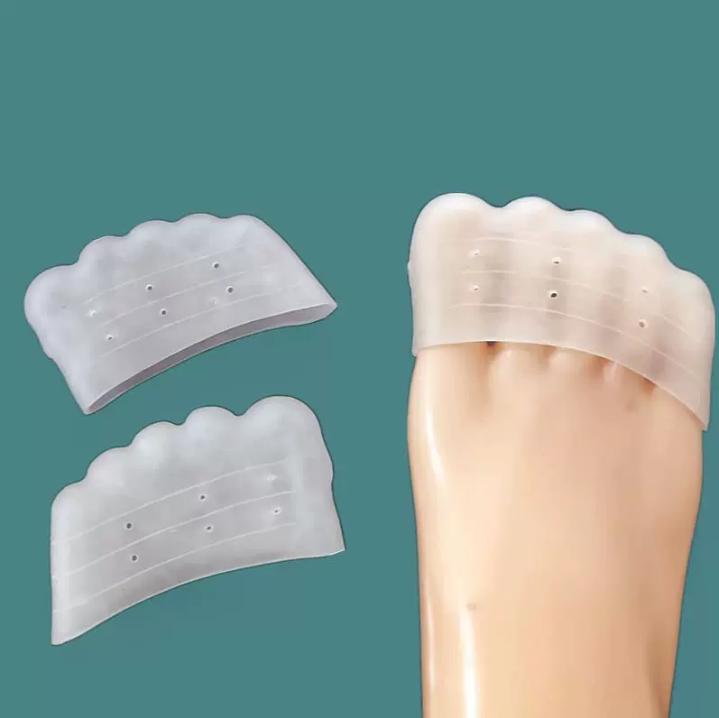 Силиконовый чехол для балетного пальца, защита передней части стопы и амортизация, защитный чехол для обуви на высоком каблуке