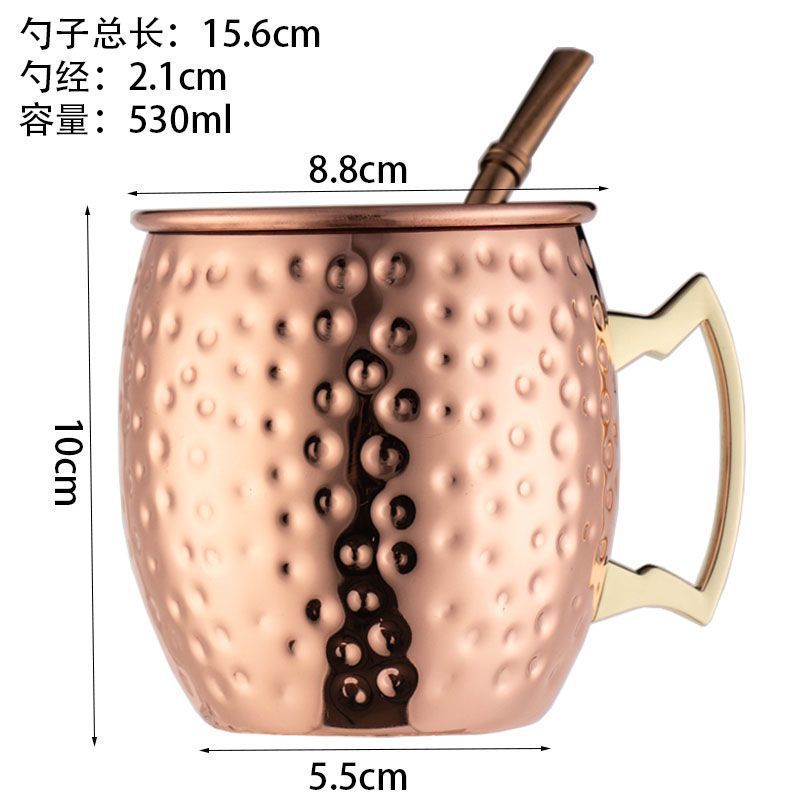 Hammer Point Copper Cup Moscou Mule Copper Cop