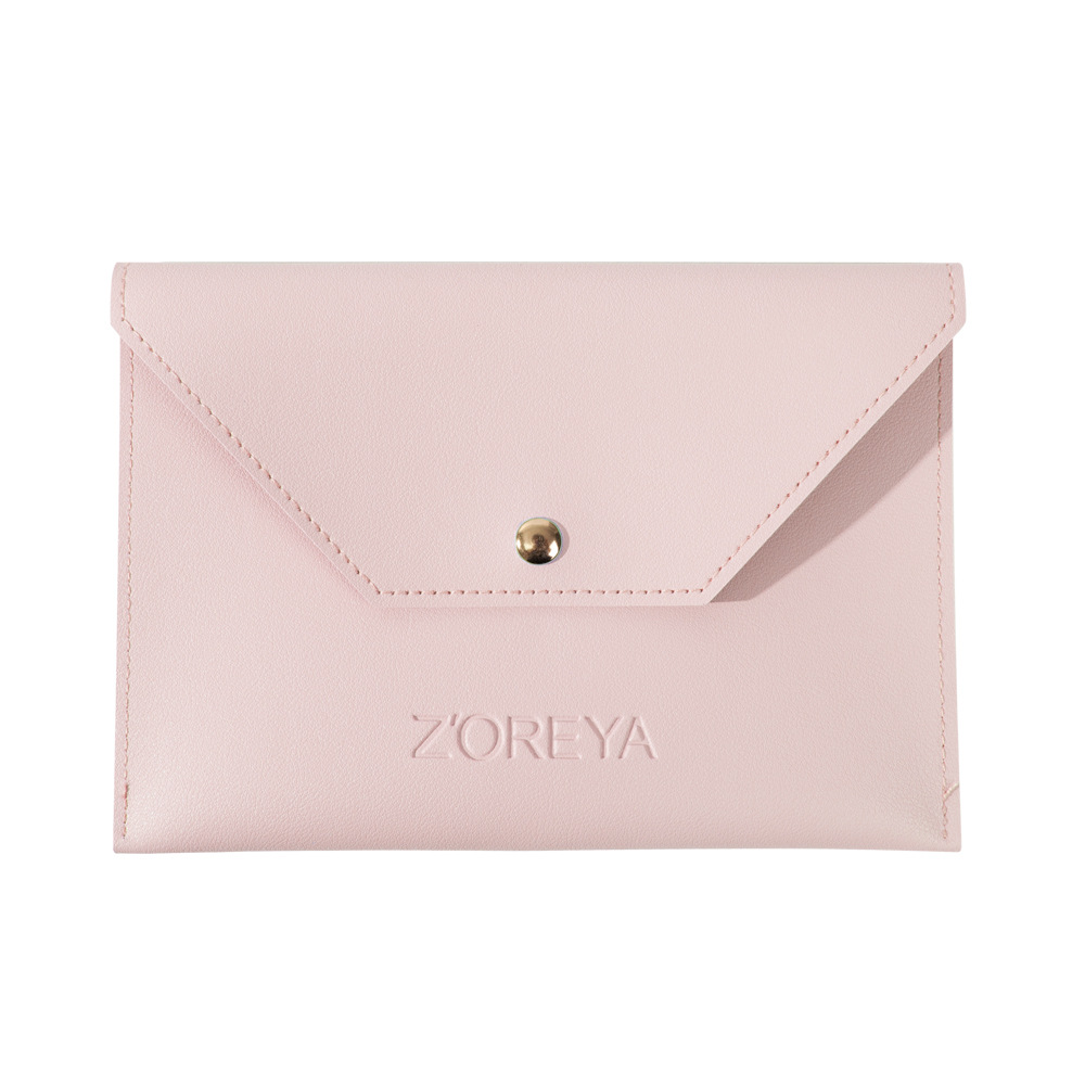 Zhuoerya herramientas de belleza maquillaje cepillo bolsa de almacenamiento 6 color PU sobre bolsa de herramientas de maquillaje a prueba de polvo de embrague al por mayor