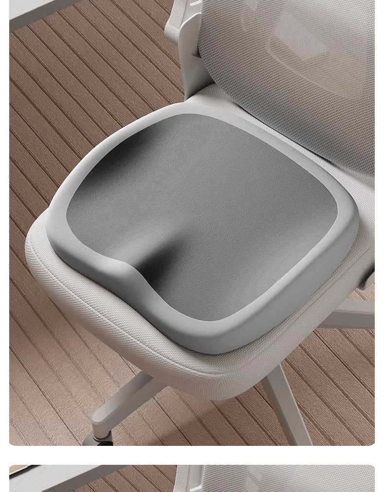 Cross-Border Car Seat Cushion, Office Chair Cushion, Long-Sitting Pressure Relief Magic Cushion, Stool Memory Foam Lumbar Support Cushion, Beauty Butt Cushion