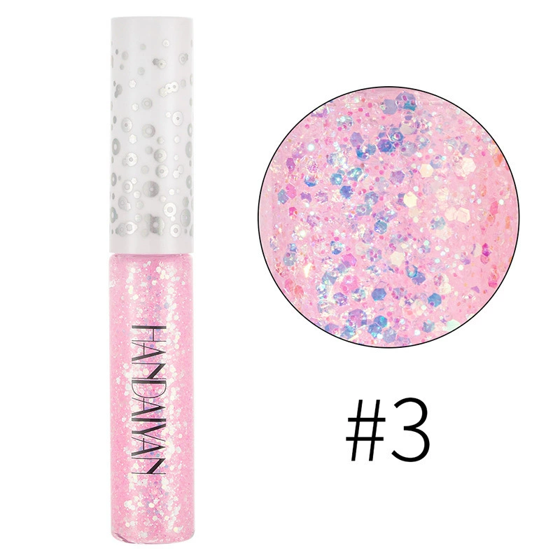 Cross -border explosive product Handaiyan Children's Day stage performance makeup dream shiny sequins fantasy eye shadow eyeliner
