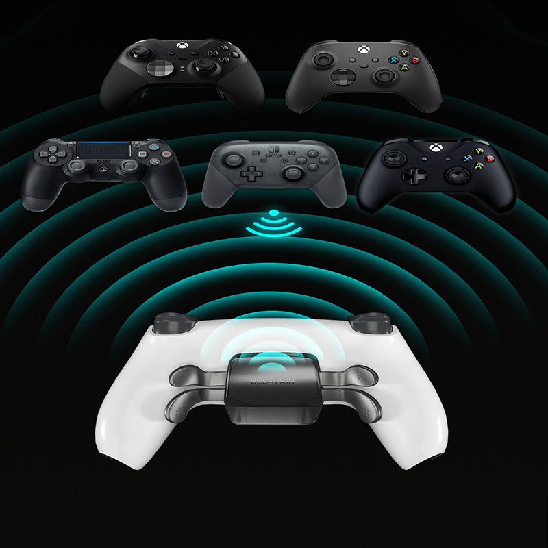 Ps5 Botón de clip trasero programable personalizado besavio trasero mapeo continuo cabello soporte tres generaciones cuatro teclas traseras