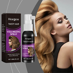 Hoegoa ヘアふわふわスプレー 髪ふわふわ 油分除去 楽なリフレッシュ 長持ちスタイリング 洗い流さないスプレー