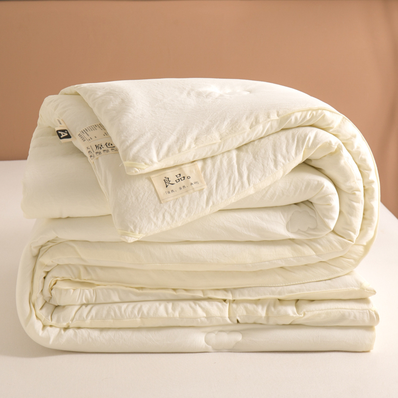 Raw Cotton Soybean Quilt Core for Single and Double Beds, Suitable for Spring and Autumn, Warm and Air-Conditioned Summer Quilt, Gift Manufacturer Soybean Fiber Quilt Core