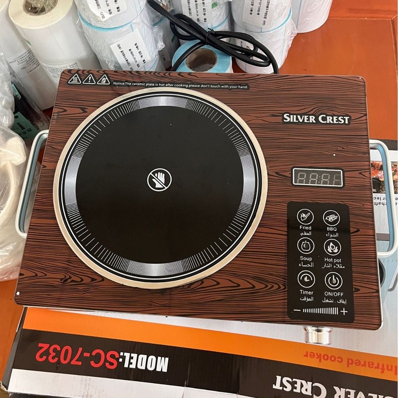 外国貿易クロスボーダータッチシングルストーブ家庭用多機能ハイパワー鍋炒め麺防水微結晶赤外線電気セラミックストーブ|undefined