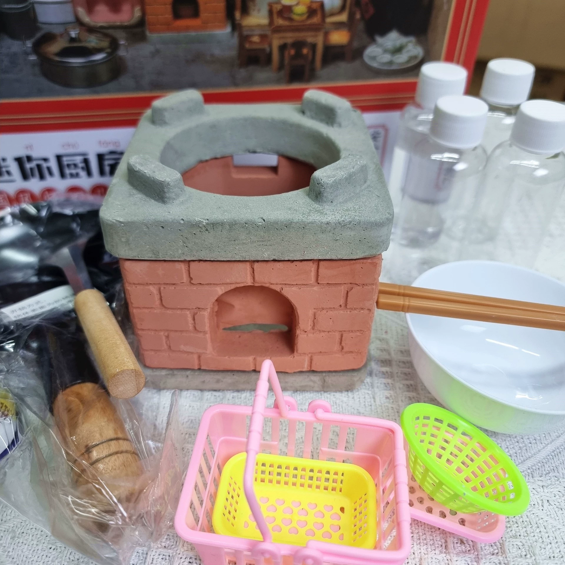 Small kitchen, toy, kitchenware, realistic children's set, full set, internet celebrity