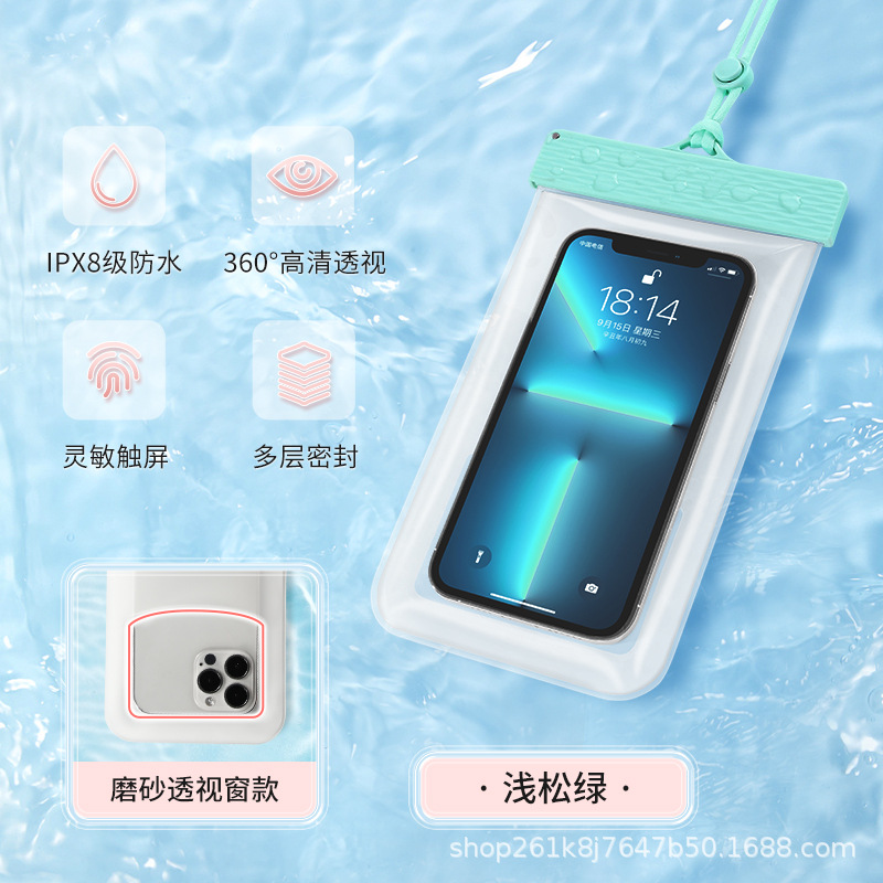 가벼운 소나무 녹색-TPU 나일론 탄성 로프