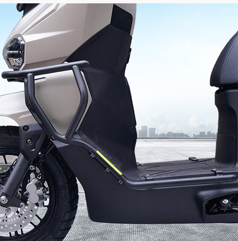 Suitable for Wuyang Honda Hrd125 Scooter Front and Rear Bumper Protection Bars, Exhaust Bar Protection, and Modification
