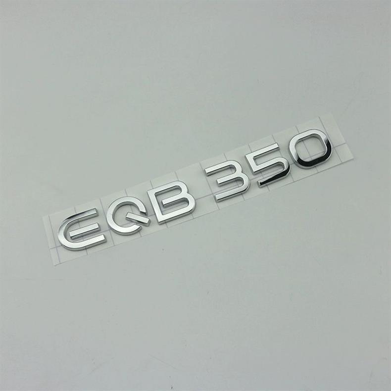 Mercedes-Benz EQA260, EQB350, EQC400, EQE, and EQS450 car emblems and letter-number decals, 580 car stickers